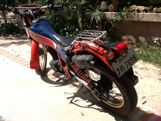 ขายไต่เขา Honda tlr200 ทะเบียนแท้ (ขายแล้วครับ)