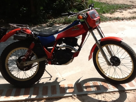 ขายไต่เขา Honda tlr200 ทะเบียนแท้ (ขายแล้วครับ)