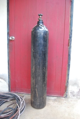 ถังออกซิเจน+ชุดหัวตัดแก๊ส