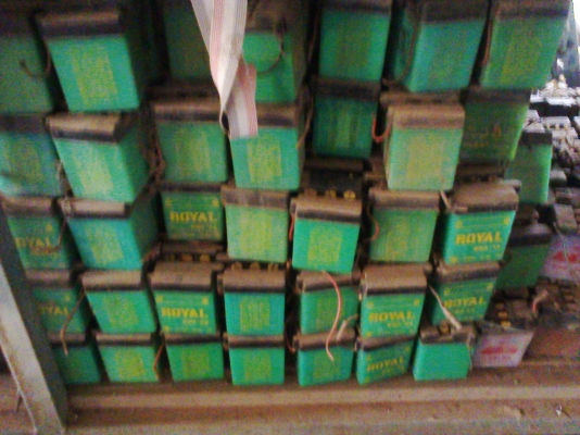 แบตเตอร่ 6 V ของใหม่เก่าเก็บ