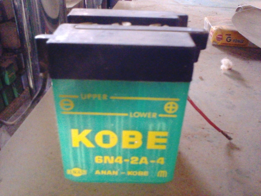 แบตเตอร่ 6 V ของใหม่เก่าเก็บ