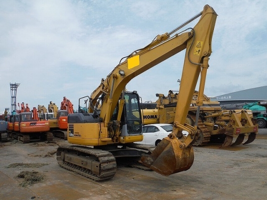ถึงไทยแล้วครับ Komatsu PC138US-2E1 ปี 2006 5772 ชม.