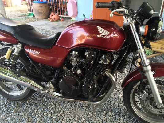 Cb750.ปี96 อินวอย ไฮโดริควาวล์ โช๊คหลัง showa แท้ เครื่องแน่น ลองอัดดูแล้ว200สบายๆ รถเดิมๆ จบสวยครับ 41000
