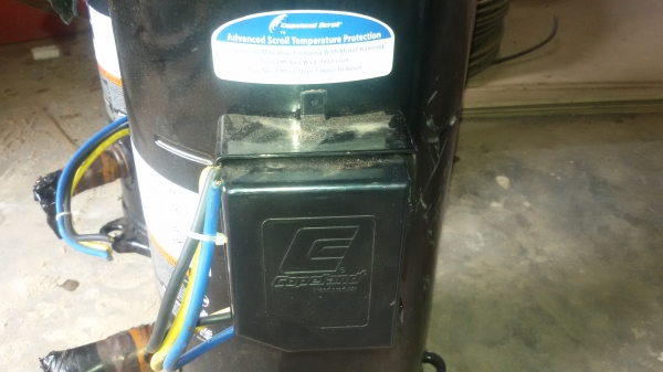 คอมเพลสเซอร์ Copeland Scroll ZR108KC-TFD-522 ขนาด90000btu