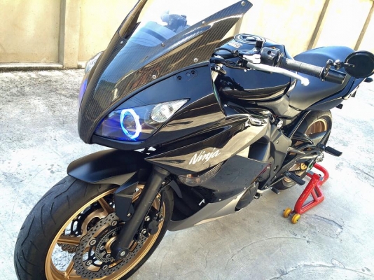 KAWASAKI NINJA 650 ปี2011 ABSสวยๆ ขายพร้อมเลขทะเบียน มงคล 919 ป้าย กทม.