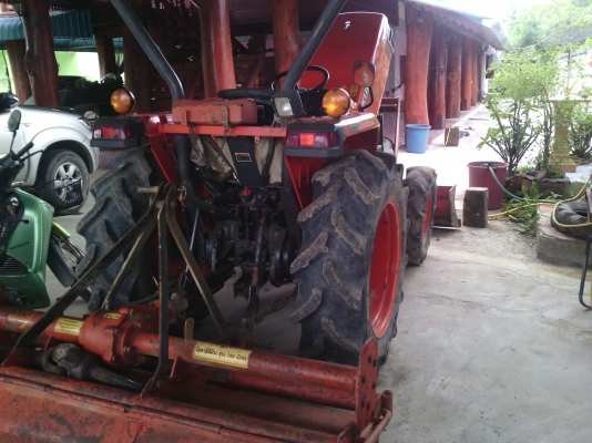 รถไถคูโบต้า L  3408 ปี 52 อุปกรณ์ครบ 3 อย่าง ดันหน้า ผานหลัง โรตาลี่