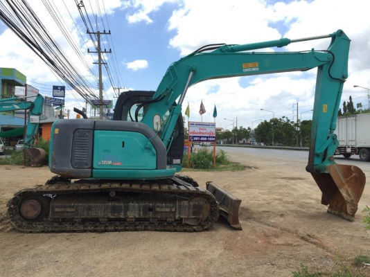 ขาย Kobelco SK135SR-1ES (YY04) ซุปเปอร์ ปี2006 มีใบมีดดัน แทรคเหล็กหุ้มยาง 4,600ชม.