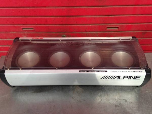 ALPINE SWE 1900 เบสบ๊อก มือสองนำเข้าญี่ปุ่น กระบะให้หลังเบาะได้เลย