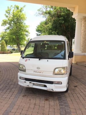 ายhijet. S200p เก่าญี่ปุ่น เครื่องหัวฉีด 660cc หลังคาสูง เกียร์ออโต้ เปลียนปกติพวงมาลัยไฟฟ้า ทำงานปกติ ไมล์ดิจิตอล สีเดิมๆไม่มีชนหรือจมน้ำ คัทซีสวยไม่ผุ ภายในเดิมสวยไม่ขาด