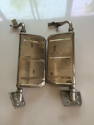 ขายกระจกคอนวอย มิเนียมเก่าญีปุ่น สภาพสวย ใสๆ ราคา1800บาท