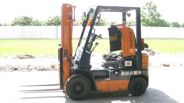 TOYOTA forklift  1.5 ตัััน  เบนซิน รถญี่ปุ่น