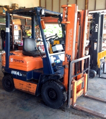 TOYOTA forklift  1.5 ตัััน  เบนซิน รถญี่ปุ่น