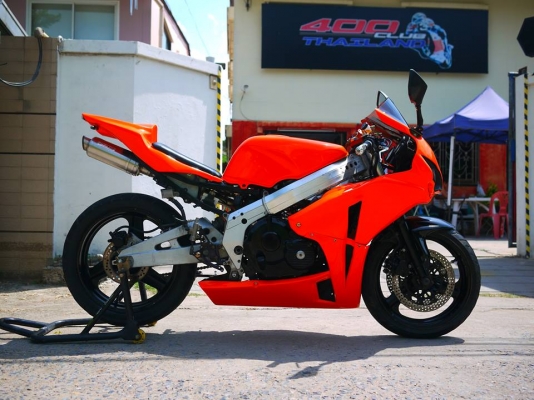 ขาย cbr400 พร้อมทะเบียนแท้ไม่ขาดต่อ แฟริ่ง cbr1000 08 เครื่องสดๆ