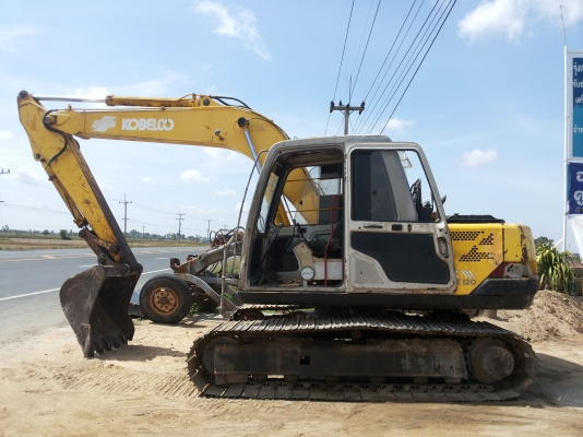 ขายรถแบ็คโฮ มาร์คที 120 รุ่น3 เก๋งเทา