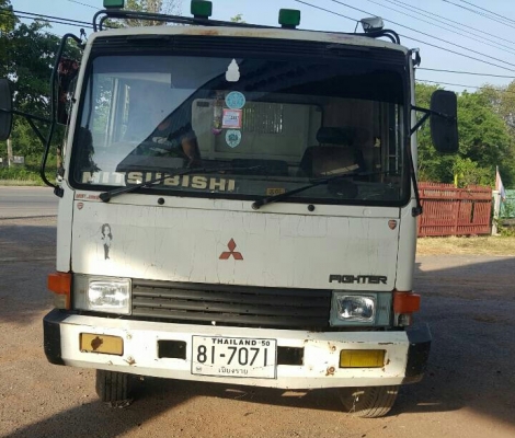หกล้อ มิตชู ไอ้หลง FUSO165แรง ดั้ม5คิวกะบะ3.80 สภาพดีพร้อมใช้งาน  (ขาย สด-ผ่อน ดาวน์ 150,000) แบบง่ายพายใน1ชม. รับรถกลับบ้านได้เลย เล่มทะเบียนพร้อมโอน