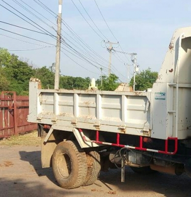 หกล้อ มิตชู ไอ้หลง FUSO165แรง ดั้ม5คิวกะบะ3.80 สภาพดีพร้อมใช้งาน  (ขาย สด-ผ่อน ดาวน์ 150,000) แบบง่ายพายใน1ชม. รับรถกลับบ้านได้เลย เล่มทะเบียนพร้อมโอน