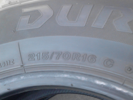 215/70R16 BRIDGE STONE DURAVISS R611 ชุด 4 เส้น tel.081-427-3941 215/70R16 BRIDGE STONE DURAVISS R611 ชุด 4 เส้น tel.081-427-3941
