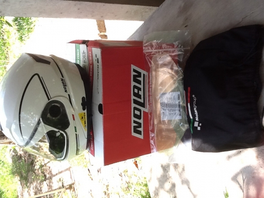 ขายหมวกกันน็อค NOLAN N104 size L 100\% made in Italy ขายหมวกกันน็อค NOLAN N104 size L 100\% made in Italy