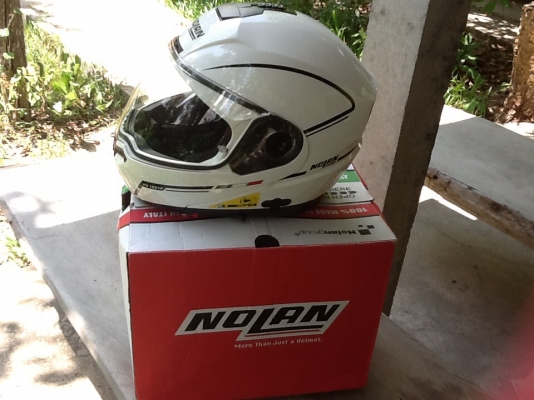 ขายหมวกกันน็อค NOLAN N104 size L 100\% made in Italy ขายหมวกกันน็อค NOLAN N104 size L 100\% made in Italy