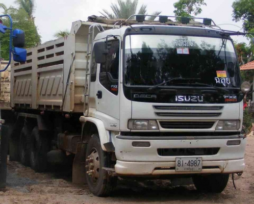 ขาย ISUZU FXZ 270 HP EURO 2 # ปี 2548 รถบรรทุก 22 ล้อ(พ่วงแม่ลูกดัมพ์) พ่วงลูก 3 เพลาแท้.
