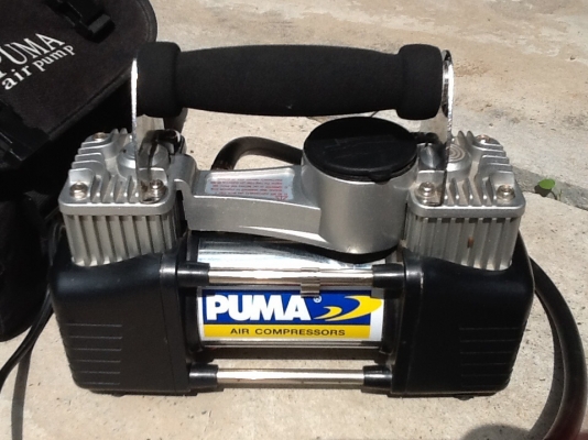 ขายปั๊มลมสองสูบ puma ขายแล้วครับ