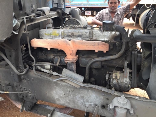 10 ล้อเพลาเดียว 170 แรง มิตซูบิชิ FN516M รถสวยดี ยางสวยเบรคทิฟฟี่ กระบะคอกเหล็ก 6 ม. รถสภาพดี คัสซีสวยเครื่องแห้งเล่มพร้อม