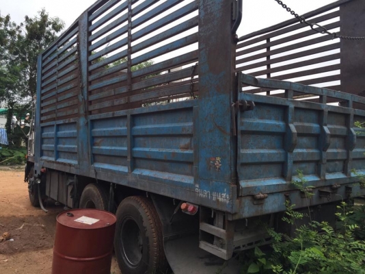 10 ล้อเพลาเดียว 170 แรง มิตซูบิชิ FN516M รถสวยดี ยางสวยเบรคทิฟฟี่ กระบะคอกเหล็ก 6 ม. รถสภาพดี คัสซีสวยเครื่องแห้งเล่มพร้อม