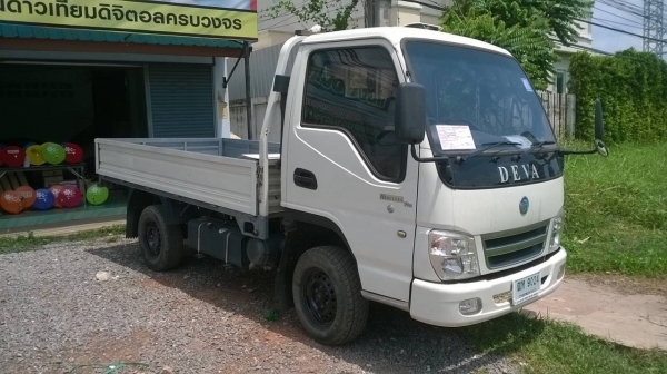 ขายรถบรรทุก 4 ล้อ DEVA ออกห้างปี 56 ป้ายเล็กไม่ติดเวลา รถใช้งานน้อย เชื้อเพลิงเบนซิน+แก๊ส LPG เครื่องดีมาก คัสซีสวย แอร์เย็น พาวเวอร์ ทะเบียนครบพร้อมโอนครับ