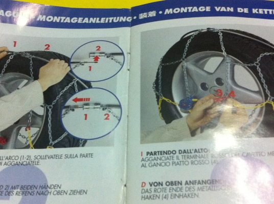 โซ่กันลืนใช้กันยางรถยนต์ทั่วไปเอาไว้ขับบนพื้นที่ๆลื่น  จากญี่ปุ่น ใช้กับยางขอบขนาด R14และ R15