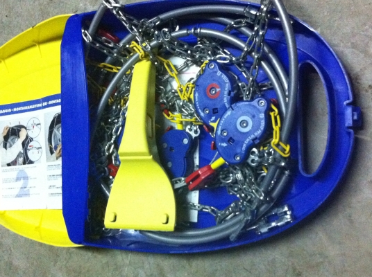 โซ่กันลืนใช้กันยางรถยนต์ทั่วไปเอาไว้ขับบนพื้นที่ๆลื่น  จากญี่ปุ่น ใช้กับยางขอบขนาด R14และ R15