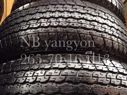 ยาง 265-70-16 ปี 13 Bridgestone Dueler
