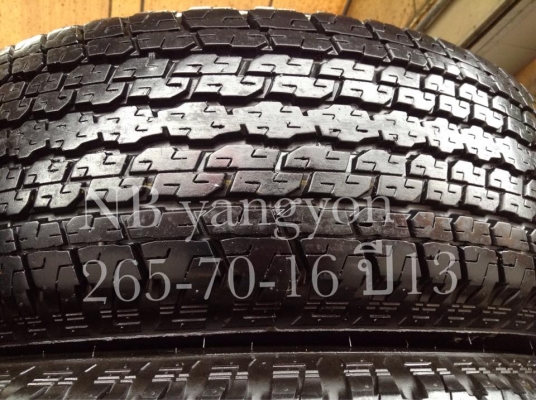 ยาง 265-70-16 ปี 13 Bridgestone Dueler