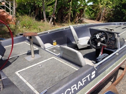 เรือแบส 16 ฟุต ยามาฮ่า 90 แรง พร้อมเทเลอร์นอก เรือนำเข้า