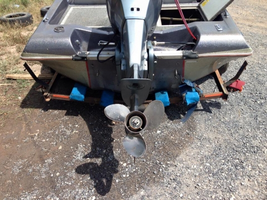 เรือแบส 16 ฟุต ยามาฮ่า 90 แรง พร้อมเทเลอร์นอก เรือนำเข้า