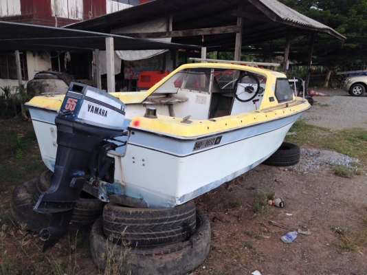 ขายเรือยามาฮ่า 17ฟุต พร้อมเครื่อง55แรง