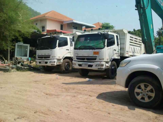 ขายด่วนมาก !!  FUSO 240 แรงม้า. ปี 57(ชำระค่างวดหมดแล้ว)