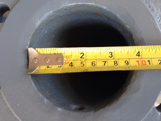 ขายปั้มน้ำหอยโข่ง Teral ขนาดเข้า 5 นิ้ว ออก 4 นิ้ว ใบพัดเหล็กหล่อ พร้อมมอเตอร์ mitsubishi 15HP 380V พร้อมใช้งาน