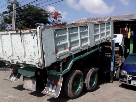 สิบล้อดั้ม2เพลาเดิมๆแท้ๆวิ่งฉิวทะเบียนพร้อมโอน