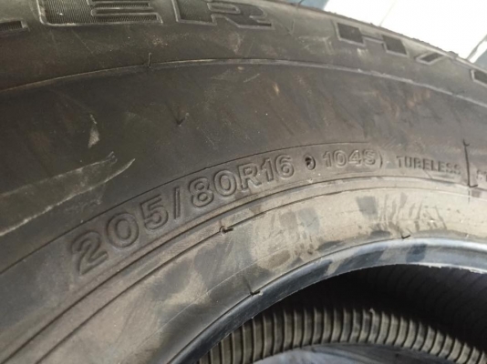 ขายถูกๆ Bridgestone ยางใหม่ ไม่เคยลงดิน 205-80-16 โทร082-3816797 ขายถูกๆ Bridgestone ยางใหม่ ไม่เคยลงดิน 205-80-16 โทร082-3816797