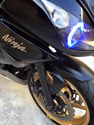 KAWASAKI NINJA 650 ปี2011 ABSสวยๆแต่งหล่อ ขายพร้อมเลขทะเบียน มงคล 919 ป้าย กทม.ราคา139000