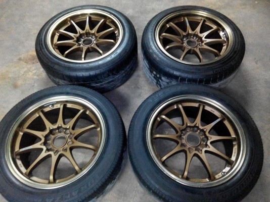 CE28 ขอบ17 8.5 9.5 5รู114 ล้อสวยๆ รอยแทบไม่มี สีเดิม ยางใช้ได้อีกนาน CE28 ขอบ17 8.5 9.5 5รู114 ล้อสวยๆ รอยแทบไม่มี สีเดิม ยางใช้ได้อีกนาน