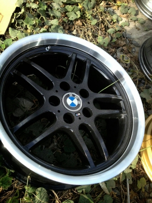 ล้อ M แท้ ขอบ 18 หน้า8หลัง 9.5 รับเทิร์นล้อ