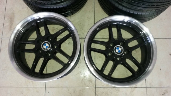 ล้อ M แท้ ขอบ 18 หน้า8หลัง 9.5 รับเทิร์นล้อ