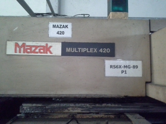เครื่องกลึง CNC MAZAK หนักประมาณ 8 ตัน ชั่งกิโลขาย 12-13 บาท/kg. เครื่องกลึง CNC MAZAK หนักประมาณ 8 ตัน ชั่งกิโลขาย 12-13 บาท/kg.