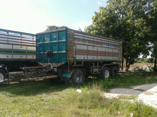 ลููก 3 เพลา แท้ ยาว 6.50 เมตร กระบะอลูมิเนียม อู่ฮวดการช่าง ลูก 3 ปี