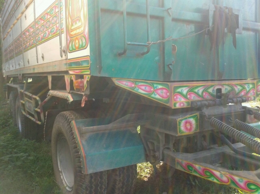 ลููก 3 เพลา แท้ ยาว 6.50 เมตร กระบะอลูมิเนียม อู่ฮวดการช่าง ลูก 3 ปี