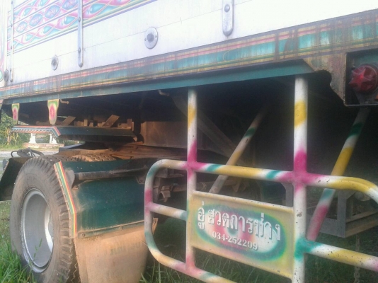 ลููก 3 เพลา แท้ ยาว 6.50 เมตร กระบะอลูมิเนียม อู่ฮวดการช่าง ลูก 3 ปี