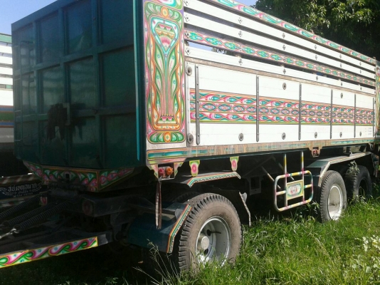 ลููก 3 เพลา แท้ ยาว 6.50 เมตร กระบะอลูมิเนียม อู่ฮวดการช่าง ลูก 3 ปี