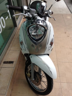 FINO JET_FI ขาว-น้ำตาล ปี 56 วิ่ง 8,xxx Km