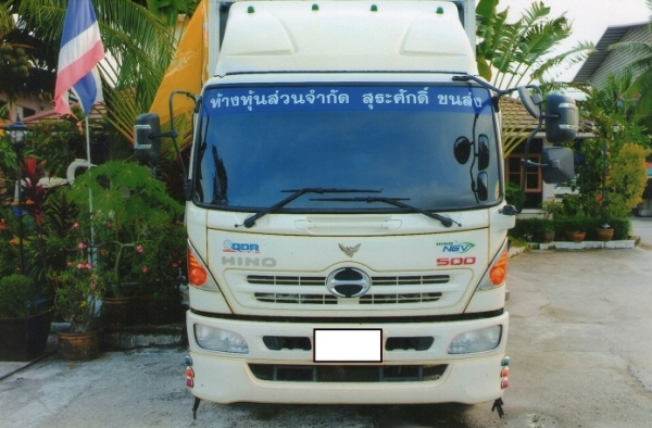 HINO CNG ปี 55(ปลายปี) ราคาพิเศษ เจ้าของขายเอง 6ล้อ ช่วงยาว 7.2เมตร ตู้แห้ง